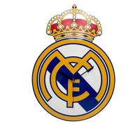 Kids Licensing – Reloj de pared Real Madrid 83879 – MDF 3D multicolor para niños