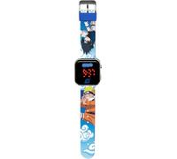 Kids Licensing - Reloj Digital Niño Naruto, Reloj LED Infantil, Batería Duradera, Funciones Completas, Correa Ajustable, Diseño Original, Cuadrado, Perfecto para Regalo
