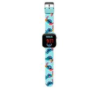 Kids licensing - reloj digital niño stitch, reloj led infantil, bater