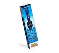 Kids licensing - sonic reloj led multifunción para niños, podómetro