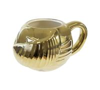 Kids Licensing Taza Harry Potter 3D Snitch Cerámica 440Ml Black Medium