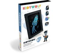 Kidywolf kidyneon - kit de decoración de pared luminosa, 9 diseños