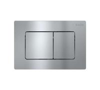 kielle Gemini New III - Pulsador de descarga, cromo brillante 70229000