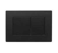 kielle Gemini New III - Pulsador de descarga, negro mate 70229040