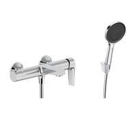 kielle Harmonia I - Mezclador de bañera con accesorios EcoSpare, cromo 10332SN30