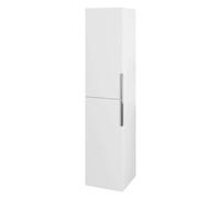 kielle Idolio - Armario alto colgante 155x35x35 cm, blanco brillante 50224010