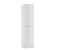 kielle Nefia - Armario alto colgante, 160x35x35 cm, blanco brillante 50027010