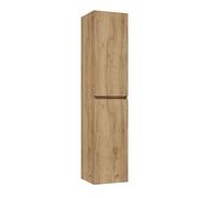 kielle Nefia - Armario alto colgante, 160x35x35 cm, roble dorado 50027011