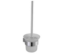 kielle Vega - Escobilla de WC de pared, con soporte, cristal mate/cromo 40518020