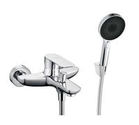 kielle Vega - Grifo de bañera con accesorios EcoSpare, cromo 10318SN10