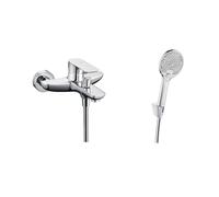 kielle Vega - Mezclador de bañera con accesorios EcoSpare, cromo 10318SN50