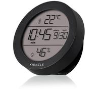 Kienzle termómetro higrómetro digital redondo 1 unidad con reloj
