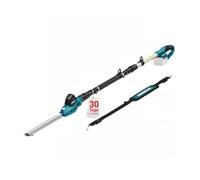 KIESBOHR - Cortasetos telescópicos, 41 cm, 11 ángulos para Makita 18 V | Alcance máximo de 2,62 m, distancia de dientes 16 mm, cabeza ajustable multiposición, batería no incluida, ideal setos altos
