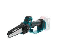 KIESBOHR Sierra de podar con batería CSE002 de 15 cm, compatible con batería Makita de 18 V, sin escobillas, mini motosierra sin batería, lubricación automática de cadena (sin batería)