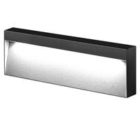 KIKI: Lámpara de pared LED de 8W, 4000K, IP65 - Estructura de aluminio en color antracita para exteriores, aplique de pared con ángulo de luz de 50° - Rossini Group