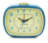 Kikkerland ABS AC08-BL, Despertador Retro, Azul