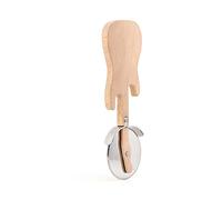 KIKKERLAND Rockin' - Cortador de pizza de acero inoxidable