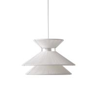 Kiku Lámpara Colgante Ø35,5 cm Blanco Blanco