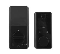 Kikumi Cerradura de Puerta Inteligente, Huella Dactilar, Tarjeta de Acceso, Contraseña, Control de Aplicación, Juego de Cerradura de Puerta para Puertas de Madera Grandes de 35 a 60 Mm