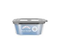 Kilner Recipiente de vidrio hermético de 0,8 litros, tapa duradera a prueba de fugas con sello al vacío para almacenamiento de alimentos, sobras, aperitivos, preparación de comidas, cocción por lotes