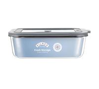 Kilner Recipiente de vidrio hermético de 1,5 litros, tapa duradera a prueba de fugas con sello al vacío para almacenamiento de alimentos, sobras, aperitivos, preparación de comidas, cocción por lotes
