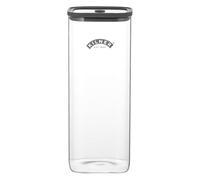 Kilner Tarro de almacenamiento fresco de vidrio hermético de 3,5 litros, tapa duradera de sellado al vacío, tarro sin BPA para almacenamiento de alimentos, pasta, productos secos, organización de