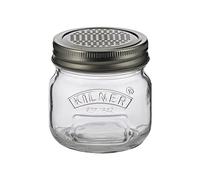 Kilner Tarro de cristal con rallador fino, 250 ml