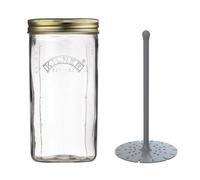 Kilner Tarro de pepinillos con elevador de 1 litro
