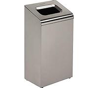 KIMBERLY-CLARK PROFESSIONAL, 8975 - Papelera de 60 L, acero inoxidable, 1 x 1 cubo