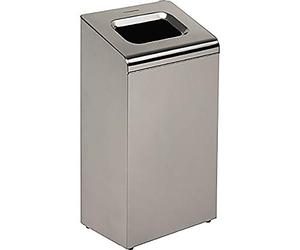 KIMBERLY-CLARK PROFESSIONAL, 8975 - Papelera de 60 L, acero inoxidable, 1 x 1 cubo