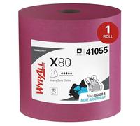 Kimberly-Clark Wypall desechables limpiaparabrisas, Red, 1