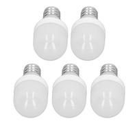 KIMISS 5 uds. Bombillas LED de Alta ombillas LED Base E12, Luz Suave 1 Bombillas de 5W 75LM para Lámpara de Escritorio, Ventilador de Techo, Lámpara de Pared AC220V,