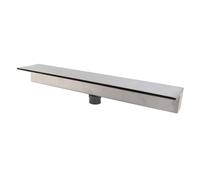 KIMISS Aliviadero Decorativo de Acero Inoxidable 304 con Salida de Cascada para Jardín, Patio, Piscina, Elegante Fuente de Agua para Paisajismo (500MM)