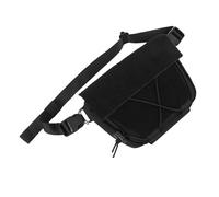KIMISS Bolsa de Herramientas de Utilidad, Kit de Transporte Subabdominal para Chaleco de Aparejo de Pecho, Práctico Organizador de Riñonera (BLACK)