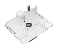 KIMISS de Elevación de Mesa de Enrutador - Base de Inserción de Enrutador para Modelos de 64-65 Mm - Ajustable de 0-54 Mm para Proyectos de Carpintería