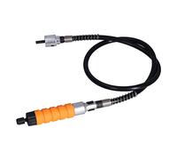 KIMISS Herramienta de Cincel para Tallar Eléctrico, Juego de Cuchillos para Carpintería con Eje de Goma Flexible, Cincel Eléctrico y Cinceles para Madera