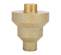 KIMISS Juego de Brocas Escalonadas para Azulejos y Mármol, Rosca M10, Diámetros de 20 Mm, 35 Mm y 50, Escariador Cónico Multicapa Resistente