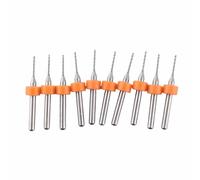 KIMISS Juego de Mini Brocas de 0,8 Mm para Carpintería y Reparación de Teléfonos Móviles - 10 Piezas de Herramientas de Acero de Tungsteno de Precisión
