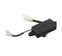 KIMISS Regulador de voltaje para generador de 250 V 220 UF, AVR para 1-3KW T103a2-3kw AVR Regulador de voltaje automático universal para automóvil, negro