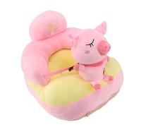 KIMISS Silla para Sentarse con Forma de Animal de Peluche para Niños Pequeños, Asiento de Apoyo para Bebés, sofá, Felpa Suave, Cómodos ángulos Ajustables, Función Bluetooth, Soporte para Sentarse