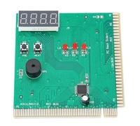 KIMISS Tarjeta de Diagnóstico del Analizador de PC de Tarjeta de 4 Dígitos, Probador de Post de Placa Base PCI para un Análisis Rápido y Preciso de Fallas de PC