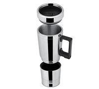KIMISS Taza térmica para Coche 12V/24V, 300ml, Calentador de Bebidas eléctrico, Ideal para café y té, diseño portátil y rápido Calentamiento, Taza Viaje