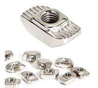 KINETOX 200 piezas Tuercas de T-Ranura M4 Rosca 6mm Tuerca Martillo