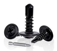 KINETOX 40 piezas tornillos autorroscantes M4.2x50mm negros