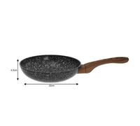King hoff sartén granito madera 20 cm kh de 1027