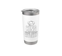 King Of The Kitchen Vaso térmico de acero inoxidable de doble pared
