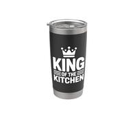 King Of The Kitchen Vaso térmico de acero inoxidable de doble pared