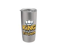 King Of The Kitchen Vaso térmico de acero inoxidable de doble pared