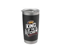 King Of The Kitchen Vaso térmico de acero inoxidable de doble pared