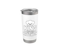 King Of The Kitchen Vaso térmico de acero inoxidable de doble pared